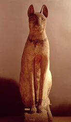 Coffin of a Cat Protected by the Goddess Bastet